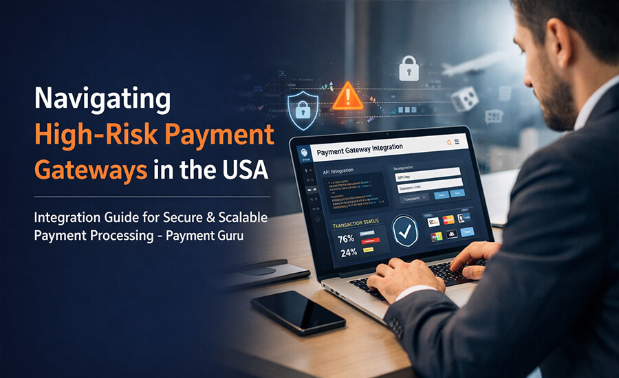 Navigating High-Risk Payment Gateways and Integration in the USA | A Guide by Payment Guru